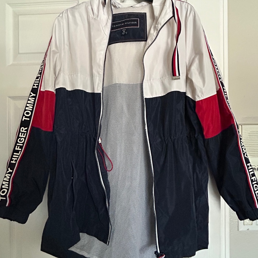 Tommy Hilfiger color block Windbreaker Jacket